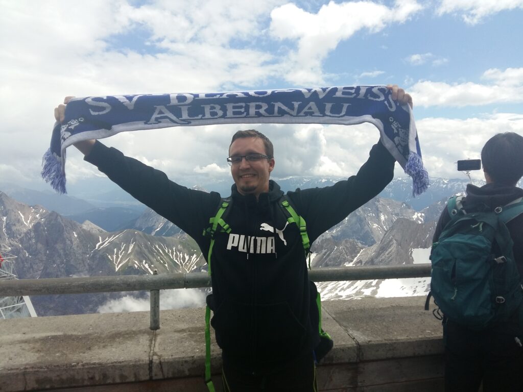 Grüße von der Zugspitze 10.06.18