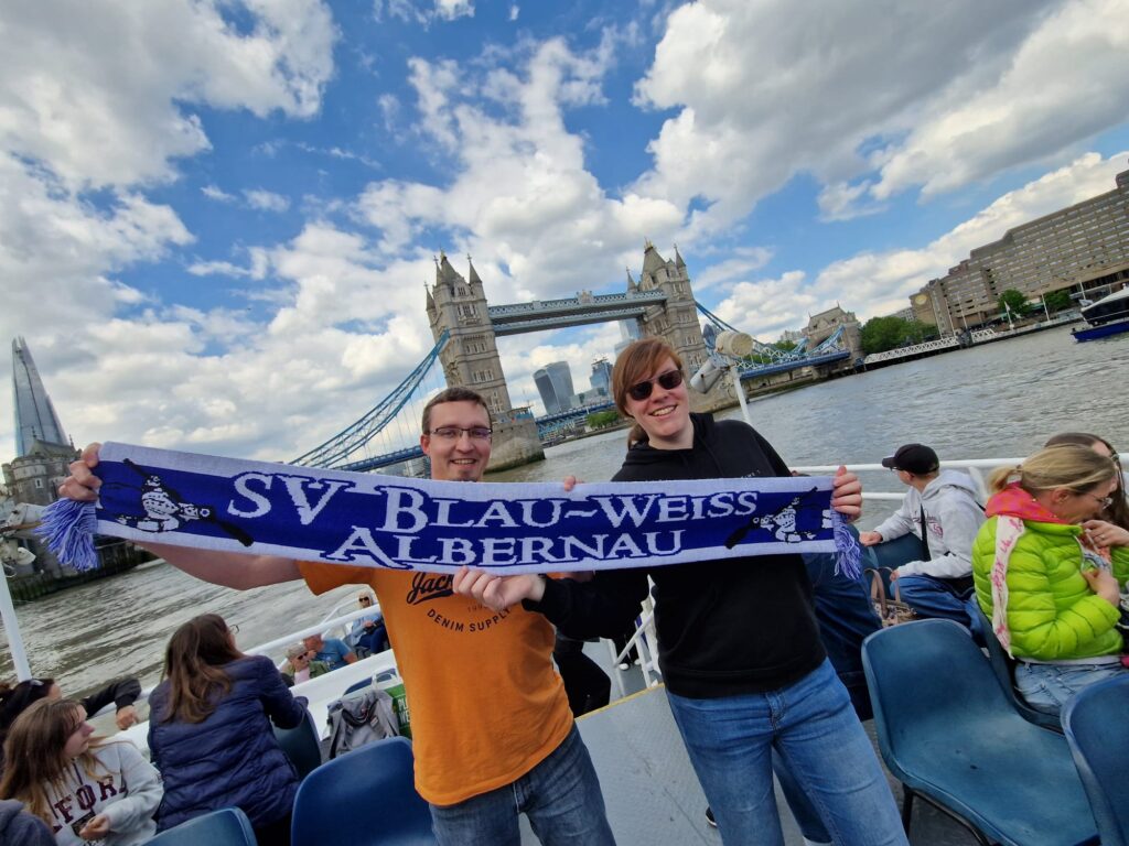 Best wishes from London Only the ASV 💙🤍 25.05.24